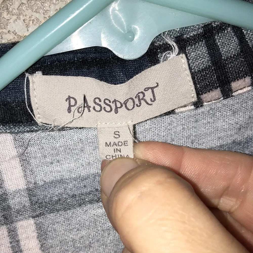 Passport Plaid Button Down Shirt - Picture 3 of 6